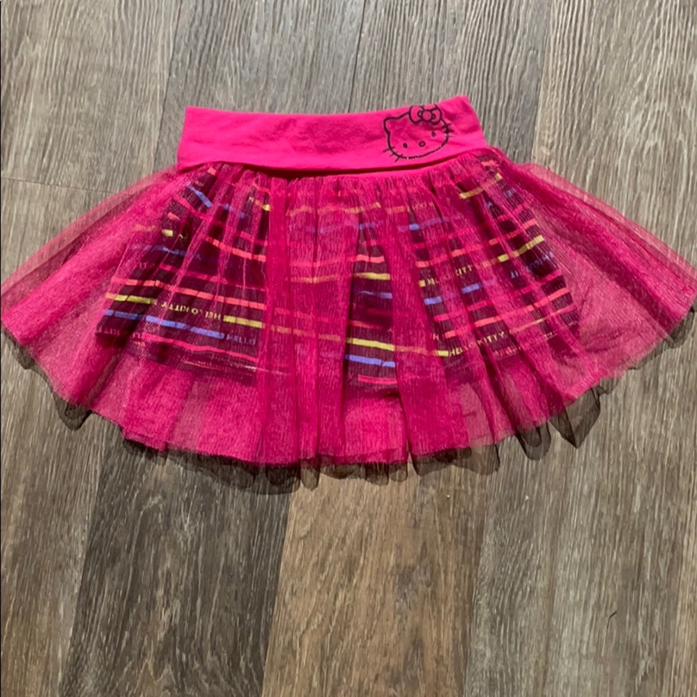 4/$20 Hello Kitty Tulle Tutu Layered Skirt Sz 3